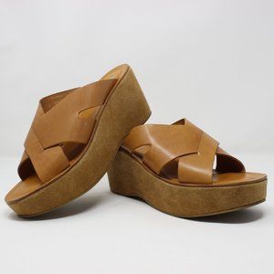 Kork-Ease Crossover Leather Sandals